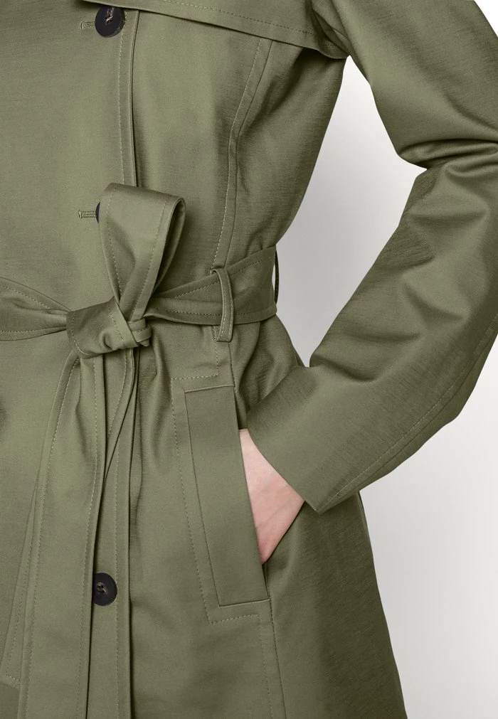 HUGO MAKARAS - Trenchcoat - Khaki 7 HUGO MAKARAS - Trenchcoat - Khaki - Image 7