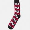 HUGO LOGO ALLOVER - Socks - Black