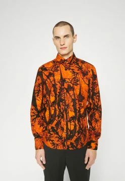 HUGO ERMO - Shirt - Dark Orange