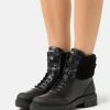 HUGO AXEL LACE - Winter Boots - Black