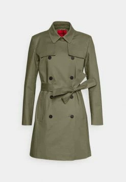 HUGO MAKARAS - Trenchcoat - Khaki 12 HUGO MAKARAS - Trenchcoat - Khaki -HUGO Shop 76abc12f22cb4117af101e3f8b08d991