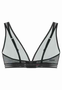 HUGO SHEER - Triangle Bra - Black One -HUGO Shop 77db1ebf27c146f9bd067b85066e9e5f