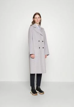 HUGO MERLANDI - Classic Coat - Medium Grey