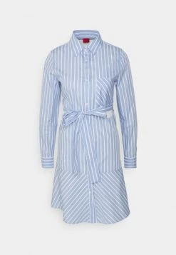 HUGO KAMA - Shirt Dress - Medium Blue -HUGO Shop 7ac4afb3f5114c0298cf26ad5cfb64b4