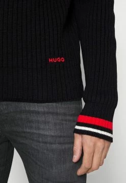 HUGO SHIZO - Jumper - Black -HUGO Shop 7af58ccba8a14003a7c8982db7cc1d87