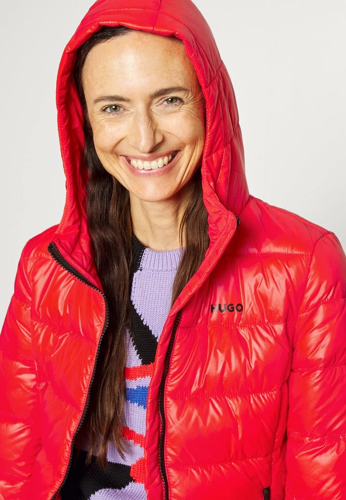 HUGO FAMARA - Light Jacket - Medium Red 5 HUGO FAMARA - Light Jacket - Medium Red - Image 5