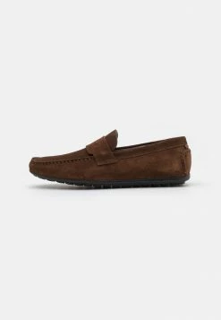 HUGO DANDY - Slip-ons - Dark Brown