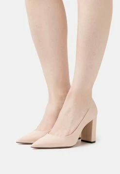 HUGO INES CHUNKY - Classic Heels - Light Beige