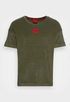 HUGO TERRY ME - Pyjama Top - Dark Green