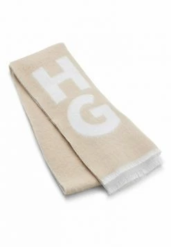 HUGO Scarf - Light Beige One -HUGO Shop 80aca362efdb462ba5597e0a14f98451