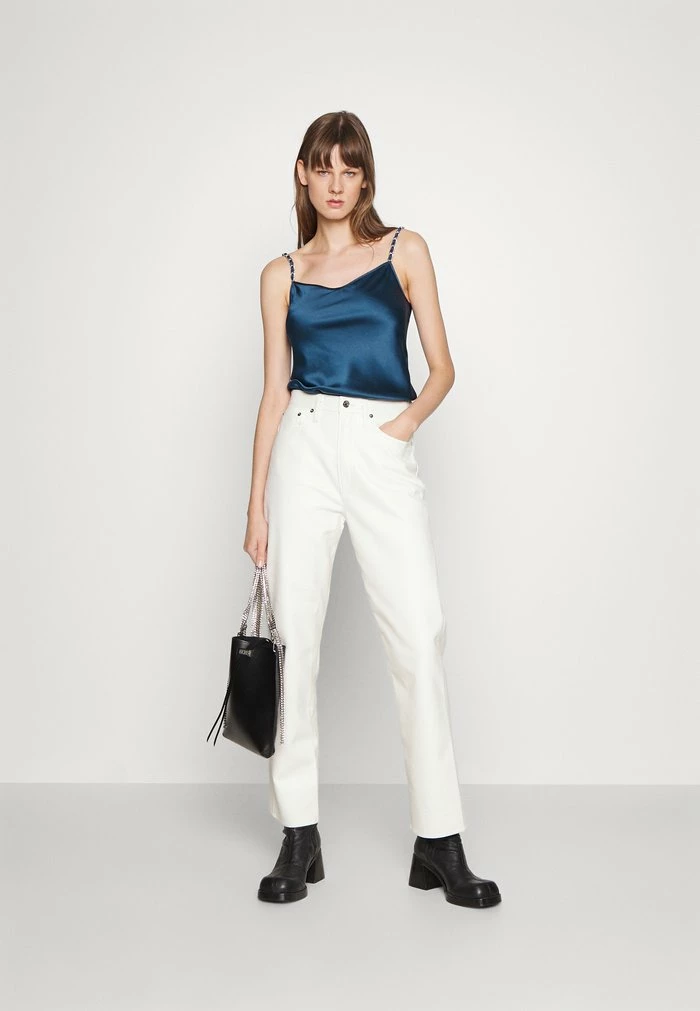 HUGO CERMILA-1 - Top - Dark Blue/petrol 2 HUGO CERMILA-1 - Top - Dark Blue/petrol - Image 2