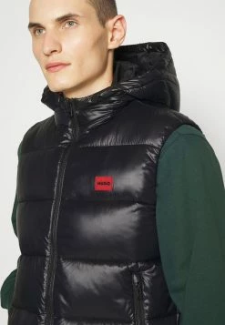 HUGO BALTI - Waistcoat - Black -HUGO Shop 816821c511964dc893a36c92dc3ba909