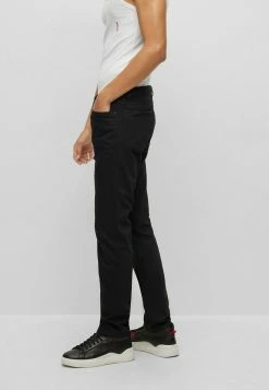HUGO Straight Leg Jeans - Black One -HUGO Shop 833de5a94c764c6bac15d4f8d541a6e4