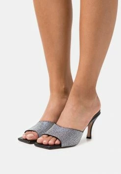 HUGO TONIC MULE - Heeled Mules - Black