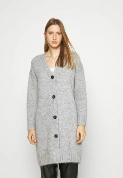 HUGO SALMETTE - Cardigan - Medium Grey