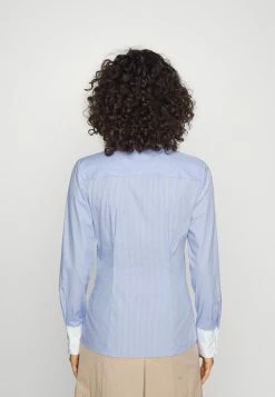HUGO THE FITTED - Button-down Blouse - Medium Blue -HUGO Shop 8b91d24ab16d488f8de60cf6dccc702b
