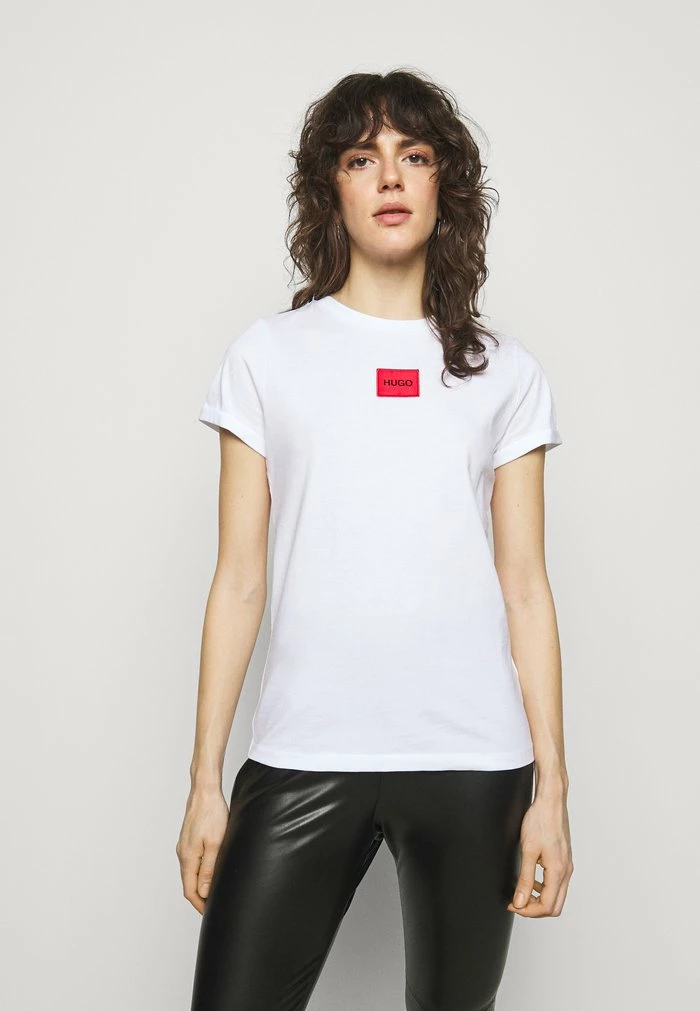 HUGO THE SLIMTEE - Print T-shirt - White 1 HUGO THE SLIMTEE - Print T-shirt - White