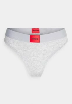 HUGO THONG LABEL - Thong - Medium Grey -HUGO Shop 8c38ecc25ea442b7add5899e822c0b69