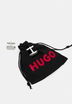 HUGO CLASSIC - Cufflinks - Silver-color -HUGO Shop 8ce2a4b056a14a6a9fab95e41fc6e0ad