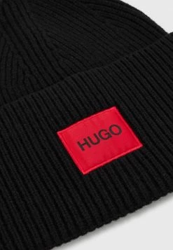 HUGO XAFF - Beanie - Black -HUGO Shop 8d868e3b734f4b1c91c1b445df4ca6cf