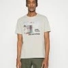 HUGO DUNSHINE - Print T-shirt - Light Beige