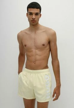 HUGO ABAS - Swimming Shorts - Light Yellow