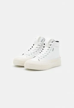 HUGO DYER - High-top Trainers - White -HUGO Shop 9193b350e7c44063a03b071c90e77ddb