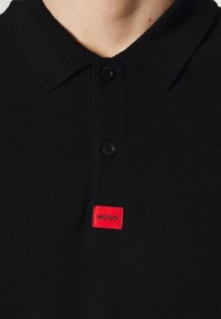 HUGO DERESOLO - Polo Shirt - Black -HUGO Shop 933473074a0e4eedbbe460dc0f7b4f7d