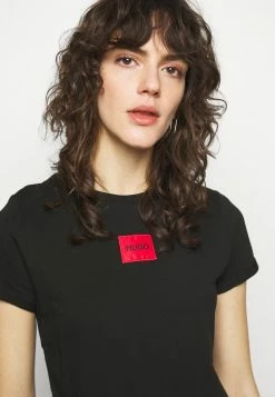 HUGO THE SLIMTEE - Print T-shirt - Black -HUGO Shop 938d7d0db9394fcb84081604bc1f056b