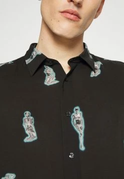 HUGO EBOR - Shirt - Black -HUGO Shop 945f7ee8579f405f850dbe3cf86068fe