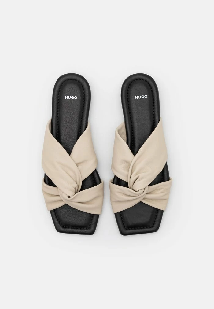HUGO LOLA TWISTED - Mules - Open White 5 HUGO LOLA TWISTED - Mules - Open White - Image 5