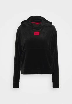 HUGO HOODIE - Pyjama Top - Black -HUGO Shop 9734fabbf85f49c9a8cebca121df67a1
