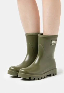 HUGO ATHENA BOOTIE - Wellies - Dark Green