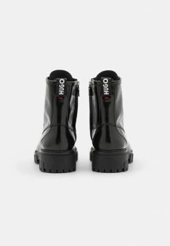 HUGO AXEL - Lace-up Ankle Boots - Black -HUGO Shop 9a52c7aaf70b41a19232c288ca5e7039
