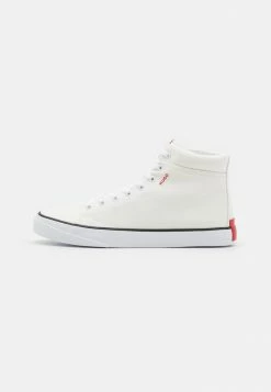HUGO DYER - High-top Trainers - Open White