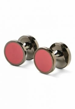 HUGO TOKEEP - Cufflinks - Open Pink Three
