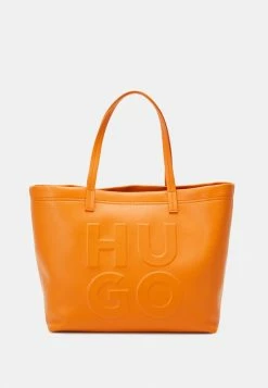 HUGO GWEN SHOPPER - Tote Bag - Medium Orange