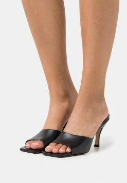 HUGO TONIC - Heeled Mules - Black