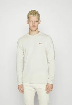 HUGO Long Sleeved Top - Light Beige