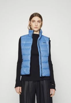 HUGO FANDICIA - Waistcoat - Medium Blue