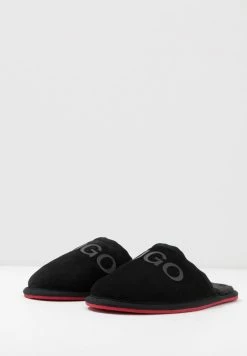 HUGO COZY - Slippers - Black -HUGO Shop a649efc0aa3c4ebbbc4144e7bc921f7b