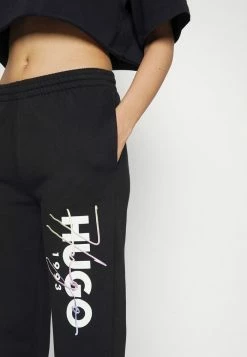 HUGO Tracksuit Bottoms - Black -HUGO Shop a74822c5ed9e4dd488d49faa02a5c1d1