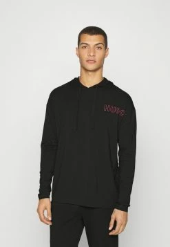 HUGO UNITE HOOD - Pyjama Top - Black