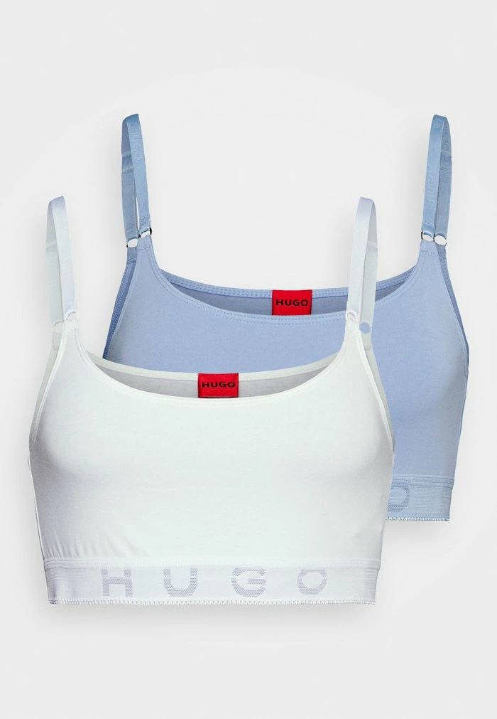 HUGO TWIN BRALETTE EASY 2 PACK - Bustier - Medium Blue 5 HUGO TWIN BRALETTE EASY 2 PACK - Bustier - Medium Blue - Image 5