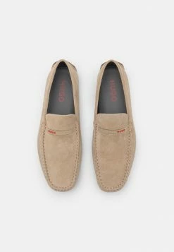 HUGO DANDY - Moccasins - Light Beige -HUGO Shop aa6912838622447cbbe60f84ecbf28b2