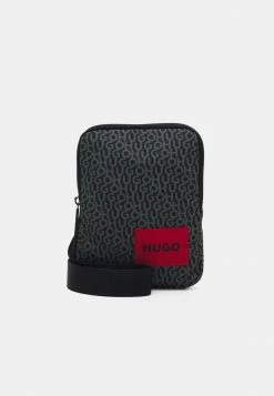 HUGO ETHON UNISEX - Across Body Bag - Black