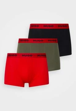 HUGO TRUNK TRIPLET 3 PACK - Pants - Black/khaki/red