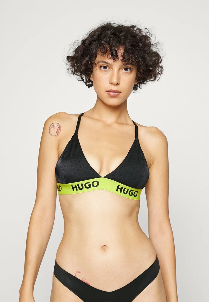 HUGO TRIANGLE SPORTY - Triangle Bra - Black 1 HUGO TRIANGLE SPORTY - Triangle Bra - Black