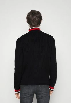 HUGO SHIZO - Jumper - Black -HUGO Shop adad3c87e6c04444a392f6c26e562453