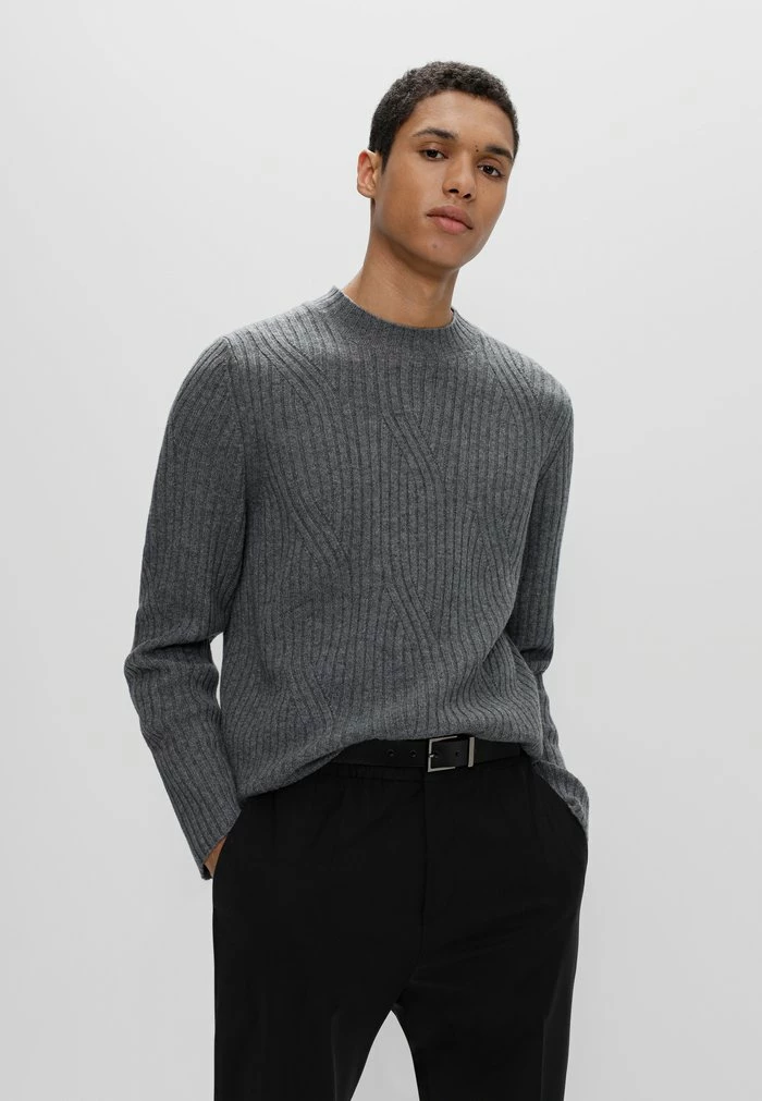 HUGO SCABLOR - Jumper - Dark Grey 1 HUGO SCABLOR - Jumper - Dark Grey
